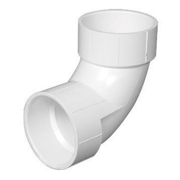 Pinpoint Charlotte Pipe & Foundry PVC003000600HA 90 deg PVC DWV Elbow  1.25 in. PI150898